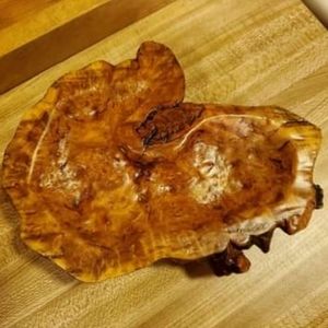 Hand made burl bowl - wood from Destruction Bay